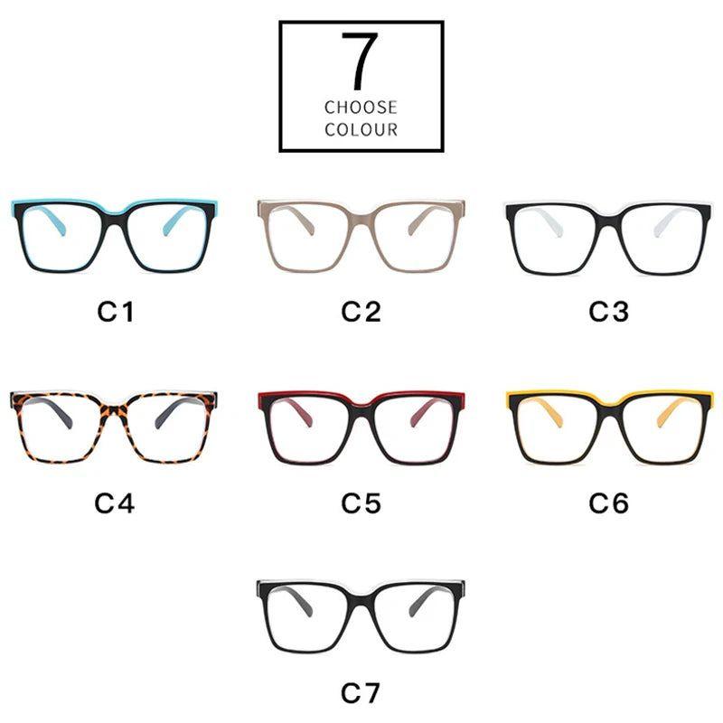 Chic Retro Cat Eye Glasses with Anti-Blue Light Protection - Lightweight TR90 Frame - Lucid Fantasy 