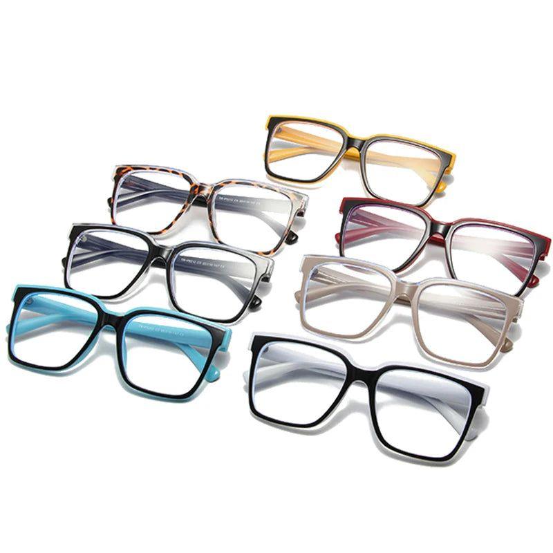 Chic Retro Cat Eye Glasses with Anti-Blue Light Protection - Lightweight TR90 Frame - Lucid Fantasy 