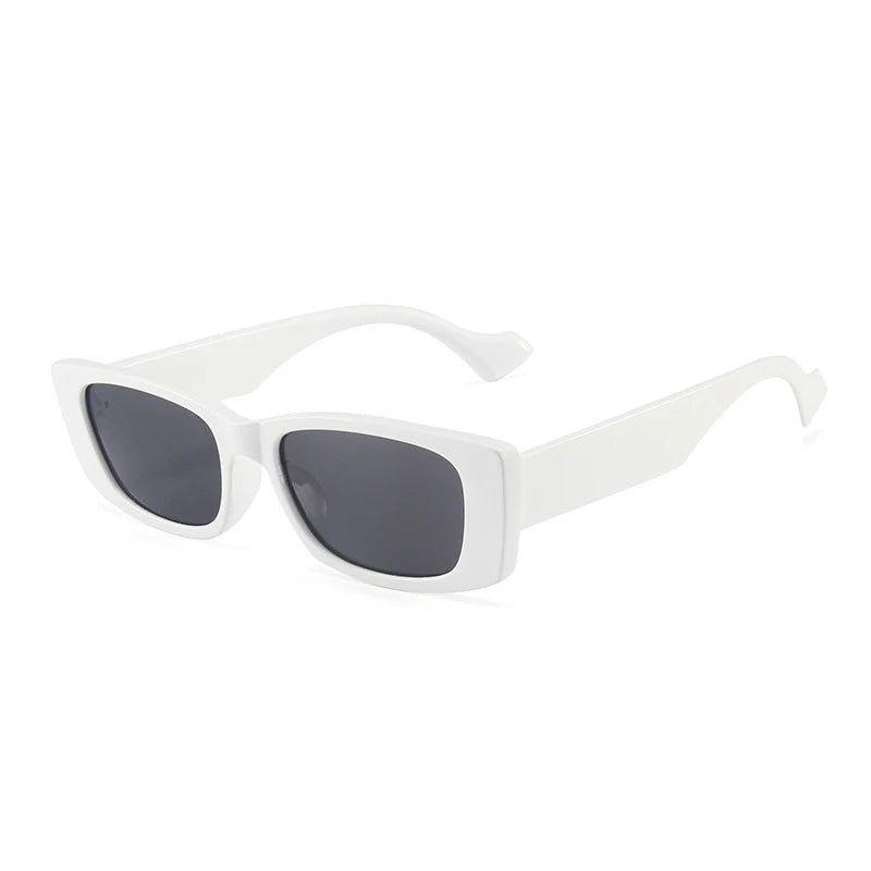 Chic Retro Jelly Frame Rectangle Sunglasses with UV400 Protection - Lucid Fantasy 