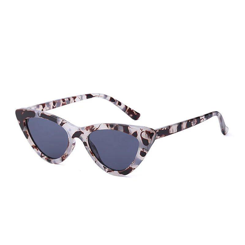 Chic Retro Leopard Cat Eye Sunglasses with UV400 Protection - Lucid Fantasy 