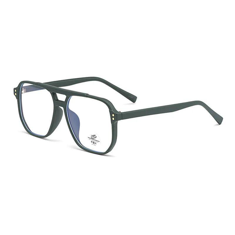 Chic Retro Riveted Blue Light Blocking Glasses for Eye Health - Lucid Fantasy 