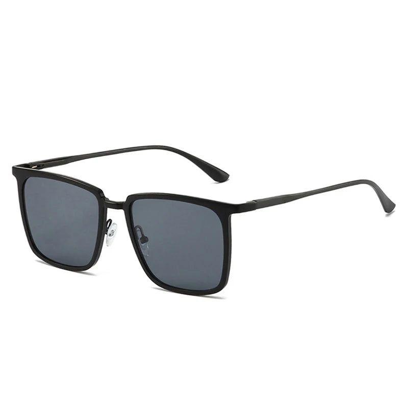 Chic Retro Square Sunglasses with UV400 Protection and Sleek Metal Frame - Lucid Fantasy 