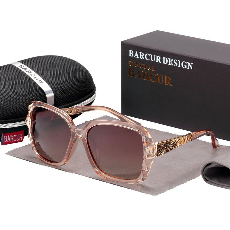 Chic UV400 Gradient Polarized Sunglasses for Women by Barcur - Lucid Fantasy 