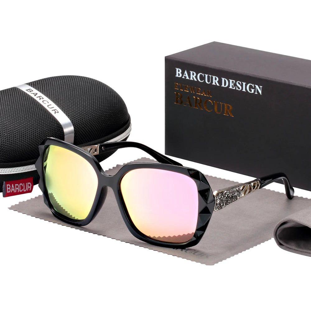 Chic UV400 Gradient Polarized Sunglasses for Women by Barcur - Lucid Fantasy 