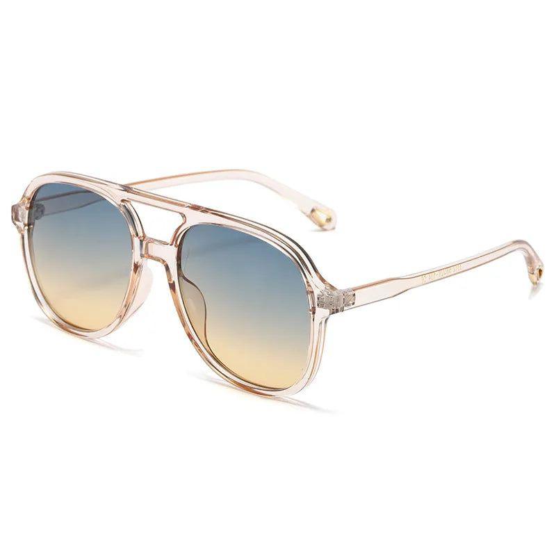 Chic UV400 Luxury Pilot Shades for Fashion Enthusiasts - Lucid Fantasy 