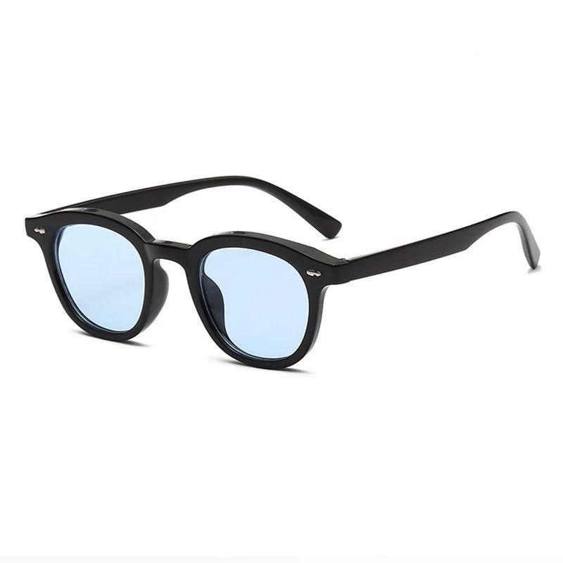 Chic UV400 Small Round Sunglasses - Trendy Fashion Shades for Eye Protection - Lucid Fantasy 