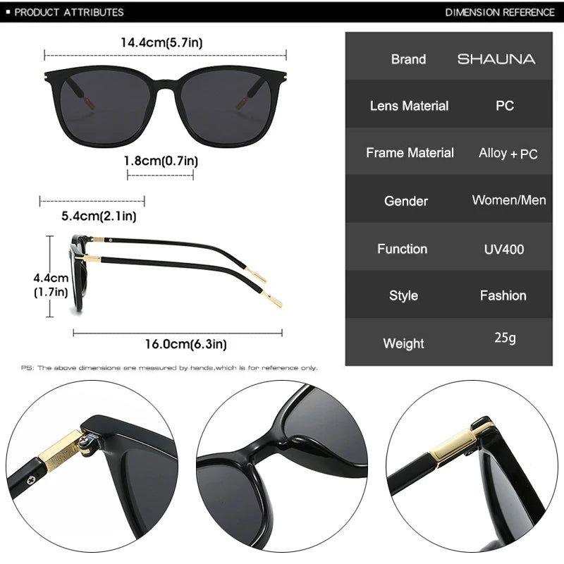 Classic Jelly Square Sunglasses with UV400 Protection - Chic Sun Shades - Lucid Fantasy 