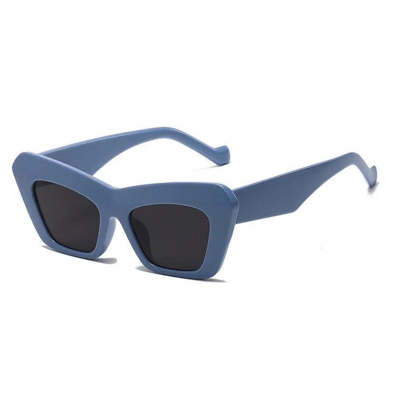 Classic Oversized Cat Eye Sunglasses with UV400 Protection - Lucid Fantasy 