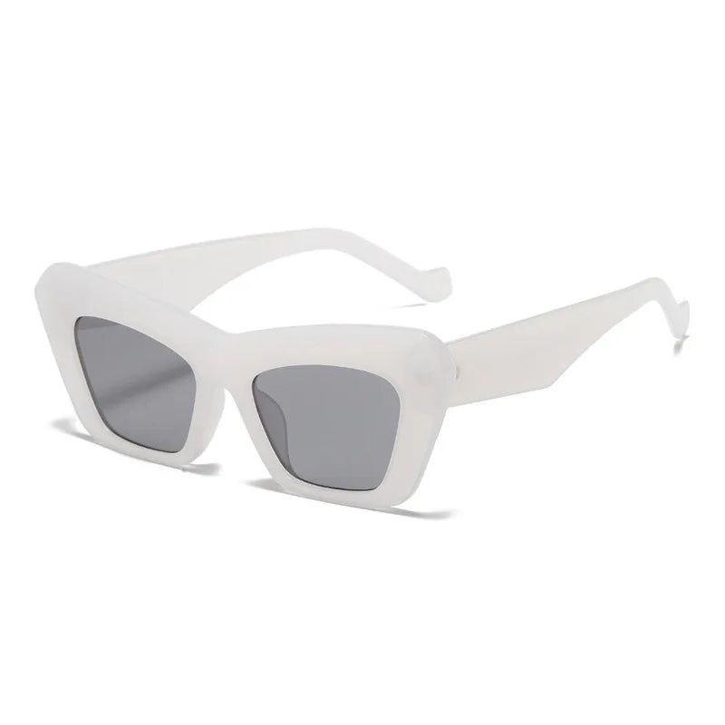 Classic Oversized Cat Eye Sunglasses with UV400 Protection - Lucid Fantasy 