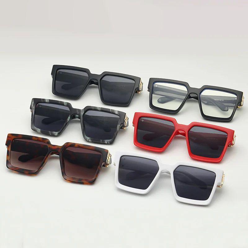 Classic Square UV400 Protection Sunglasses - Trendy Fashion Shades - Lucid Fantasy 