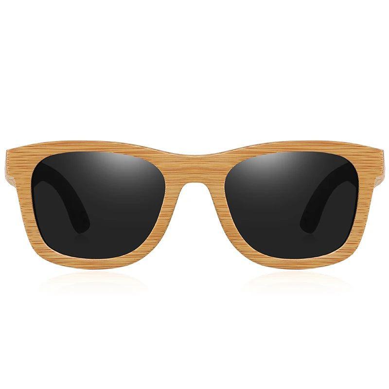 Eco-Friendly Bamboo Polarized Sunglasses for Men - Retro Beach Style Shades - Lucid Fantasy 