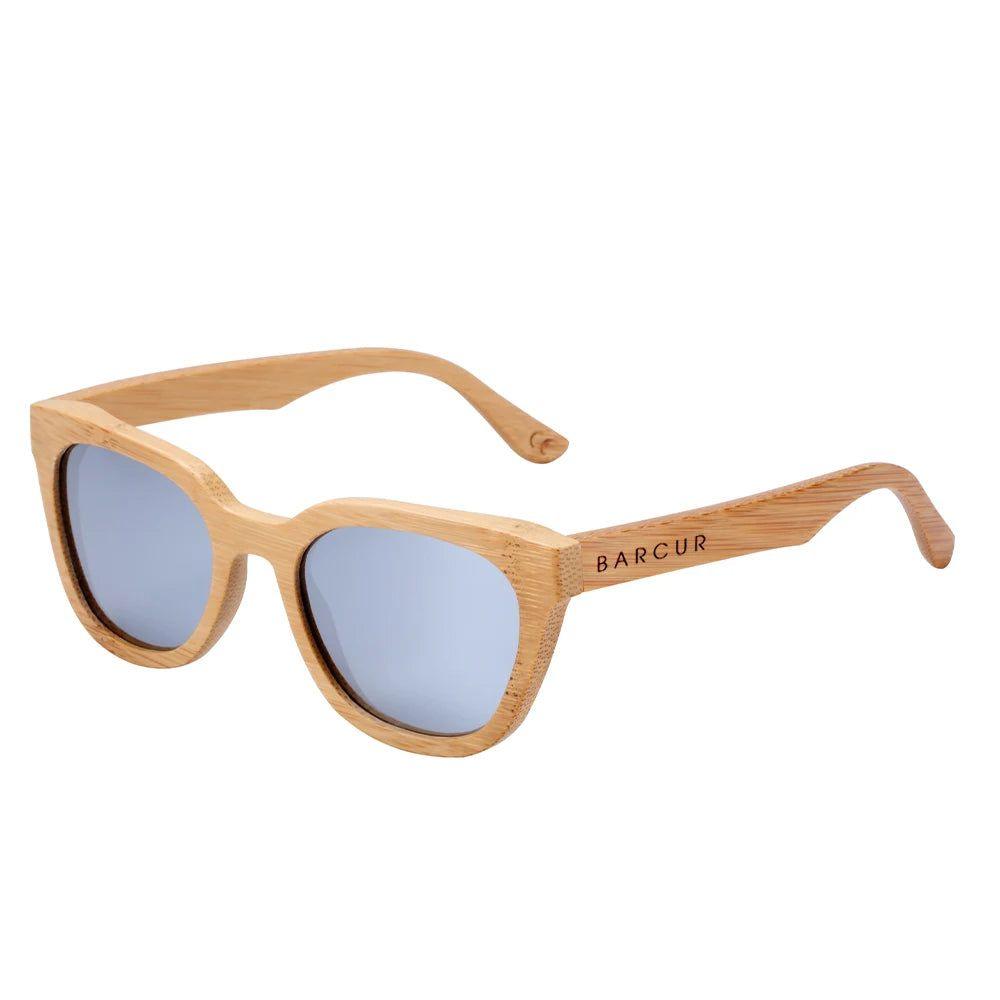 Eco-Friendly Cat Eye Wooden Sunglasses with Polarized UV400 Protection for Women by Barcur - Lucid Fantasy 