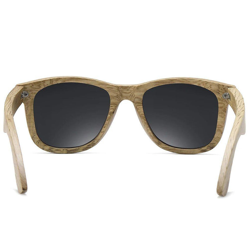 Eco-Friendly Wood Frame Polarized Sunglasses for Men by Barcur - Lucid Fantasy 