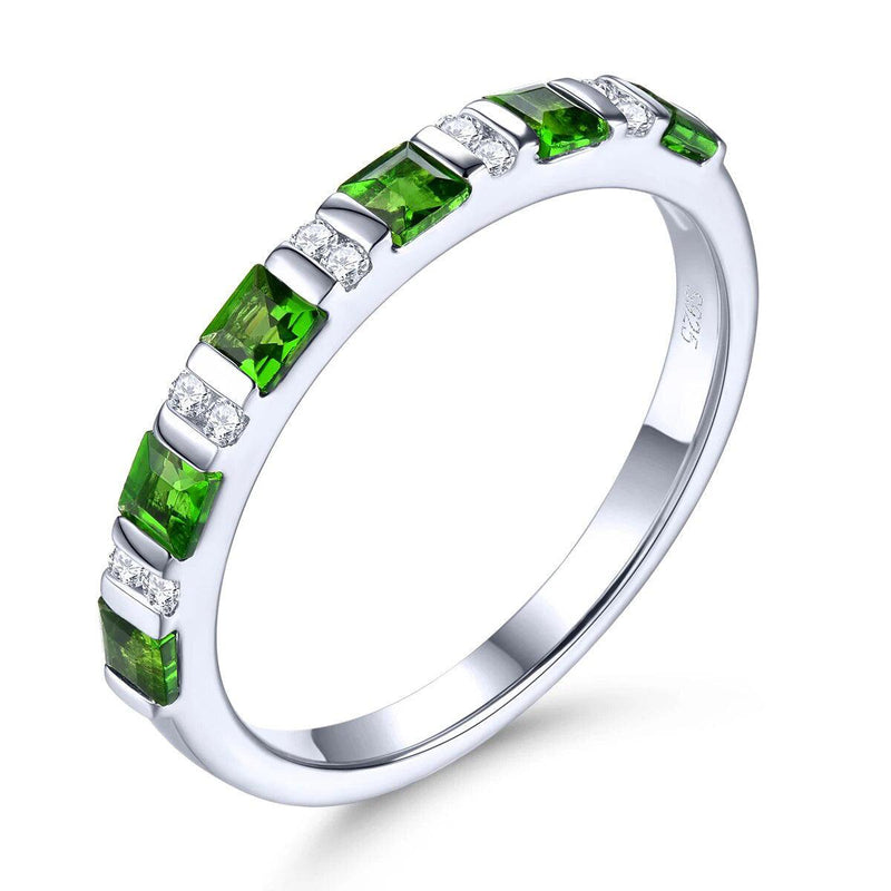 Elegantly Crafted Natural Chrome Diopside & Silver S925 Ring - Timeless Fine Jewelry - Lucid Fantasy 