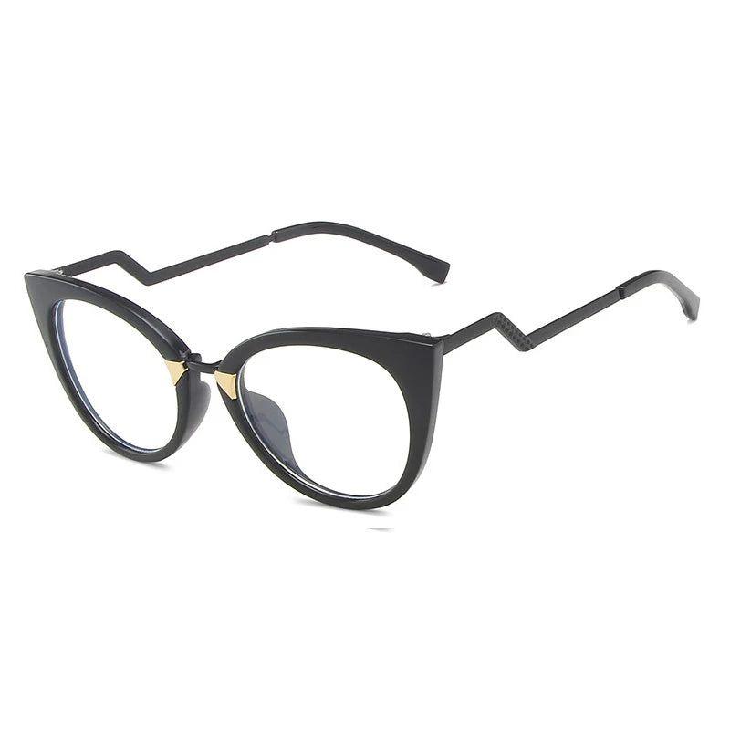 Fashion-Forward Anti-Blue Light Cat Eye Eyewear with Original Design - Lucid Fantasy 