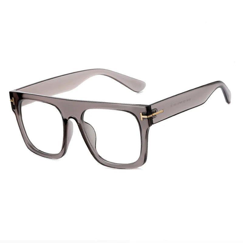 Fashion-Forward Oversized Square Blue Light Blocking Glasses - Lucid Fantasy 