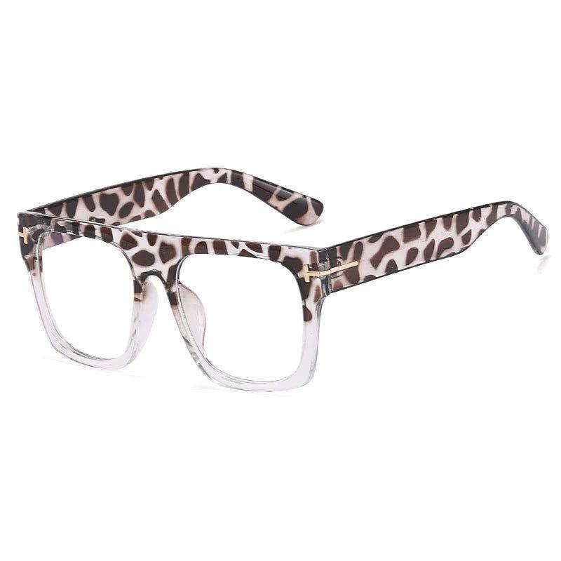 Fashion-Forward Oversized Square Blue Light Blocking Glasses - Lucid Fantasy 