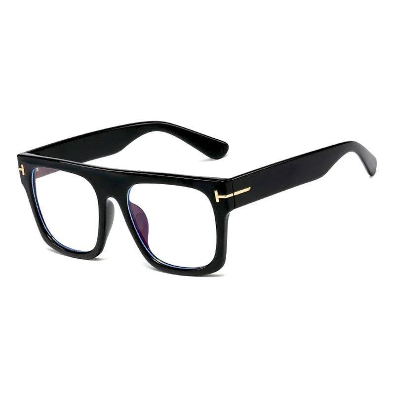 Fashion-Forward Oversized Square Blue Light Blocking Glasses - Lucid Fantasy 