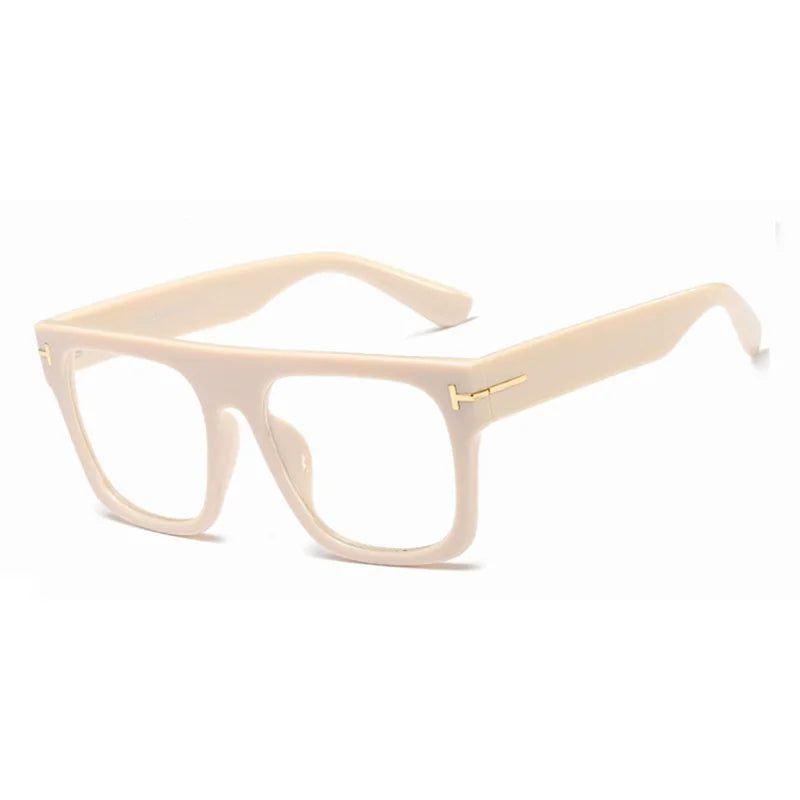 Fashion-Forward Oversized Square Blue Light Blocking Glasses - Lucid Fantasy 