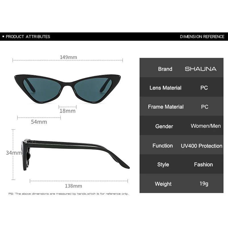 Fashionable Black and White Striped Cat Eye Sunglasses with UV400 Protection - Lucid Fantasy 