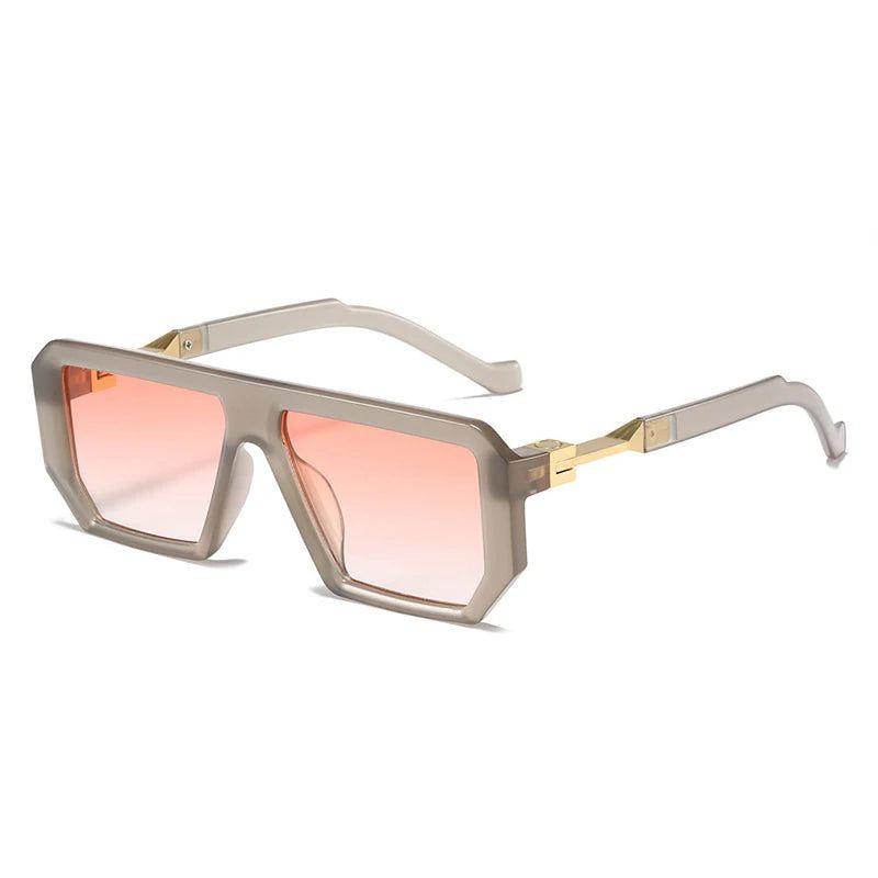 Fashionable Jelly Color Retro Square Shades with UV400 Protection - Lucid Fantasy 