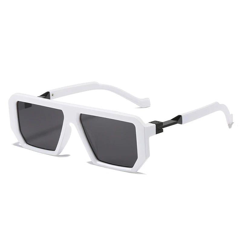 Fashionable Jelly Color Retro Square Shades with UV400 Protection - Lucid Fantasy 