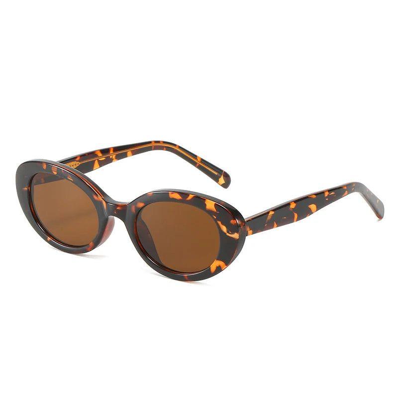 Fashionable Retro Candy-Colored Cat Eye Sunglasses with UV400 Protection - Lucid Fantasy 