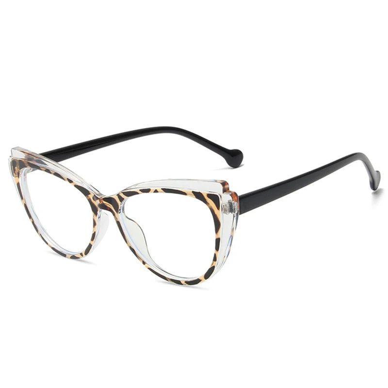 Fashionable Retro Cat Eye Glasses with Anti-Blue Light Protection - Lucid Fantasy 