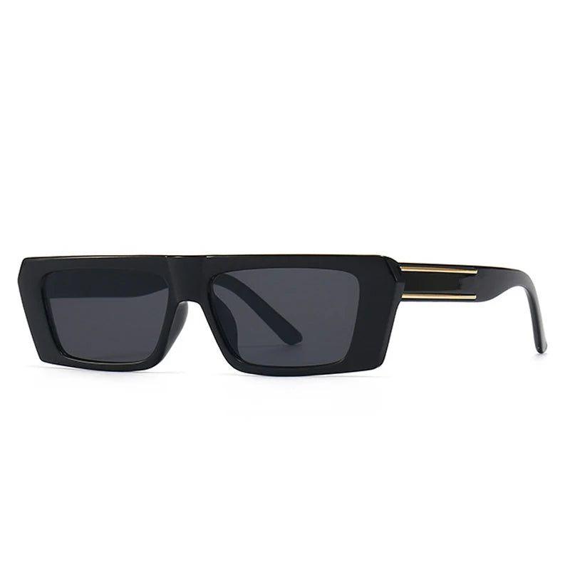 Fashionable Retro Mini Rectangle UV400 Sunglasses for Fashion-Forward Protection - Lucid Fantasy 