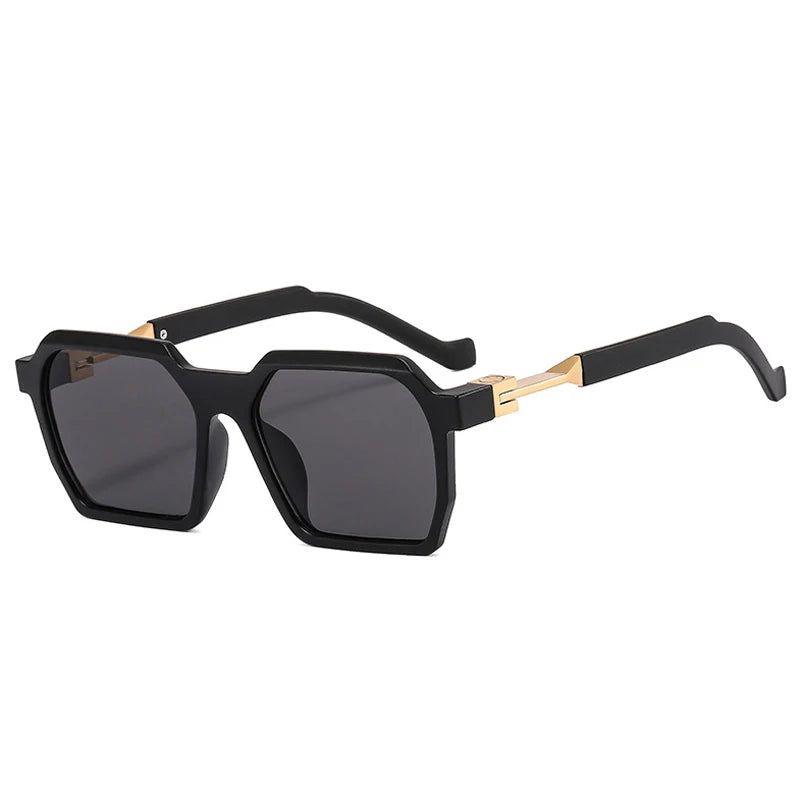 Fashionable Retro Polygon Square Shades with UV400 Protection - Original Design Fashion Sunglasses - Lucid Fantasy 