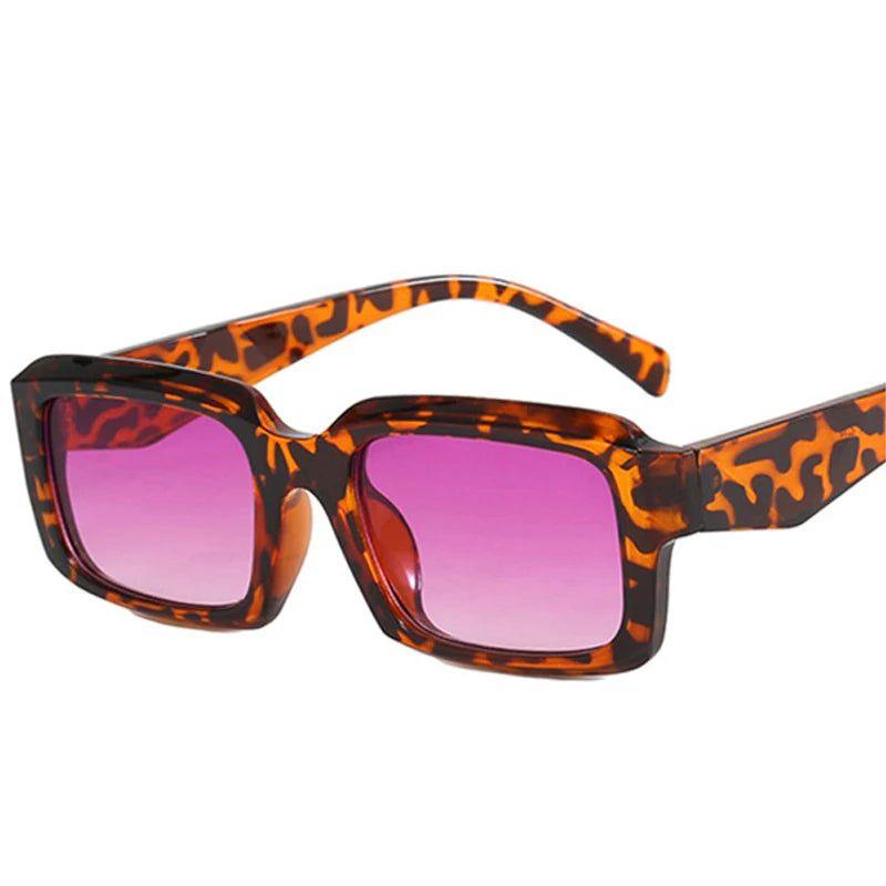 Fashionable Square Gradient Sunglasses with UV400 Protection - Lucid Fantasy 