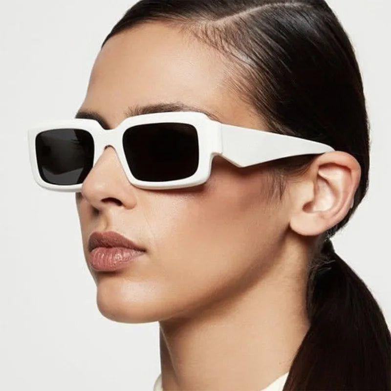 Fashionable Square Gradient Sunglasses with UV400 Protection - Lucid Fantasy 