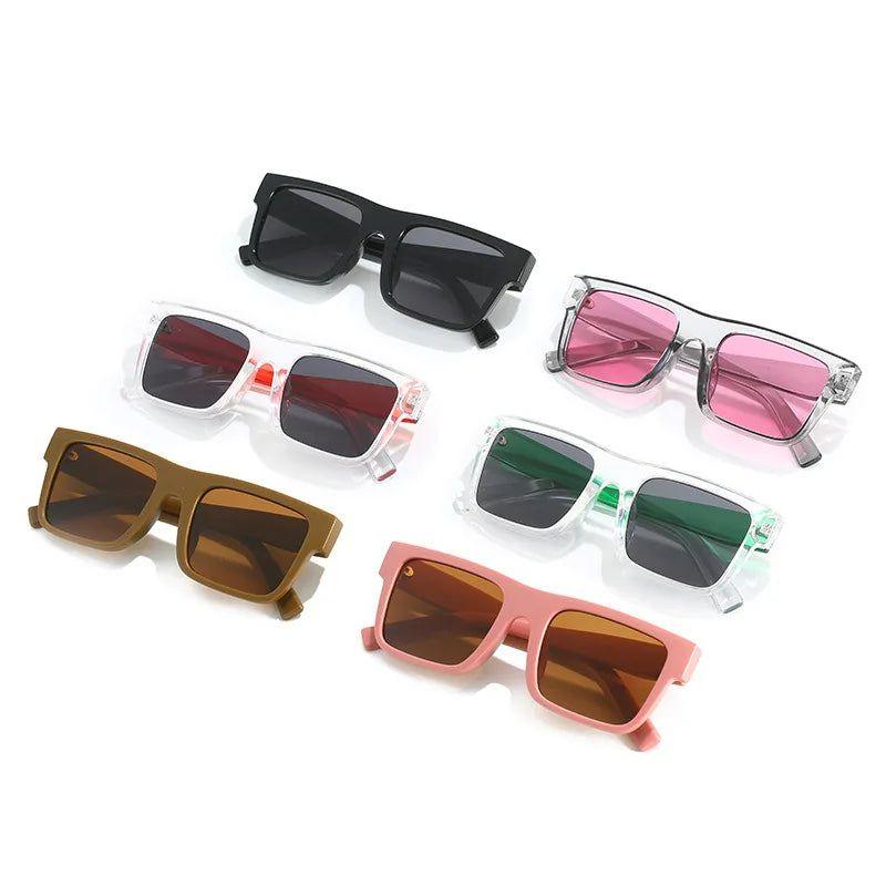 Fashionable Square Lens Sunglasses with UV400 Protection - Stylish Fashion Frames - Lucid Fantasy 