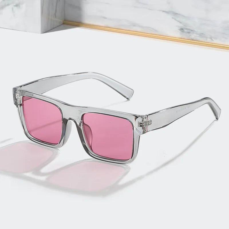 Fashionable Square Lens Sunglasses with UV400 Protection - Stylish Fashion Frames - Lucid Fantasy 