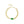 High Quality Fashion Jewelry Green Stone Link Chain Bracelet Gold Color Stainless Steel Glass Fashion Jewelry-Lucid Fantasy