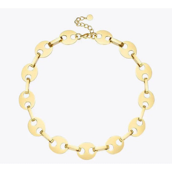 High Quality Fashion Jewelry Long Necklaces Gold Color Bunch Choker Stainless Steel Fashion Jewelry-Lucid Fantasy
