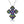 LUCID FANTASY 100% 925 Sterling Silver Cross Pendant Necklace Natural Peridot Amethyst Colorful Gems Fine Jewelry-Lucid Fantasy