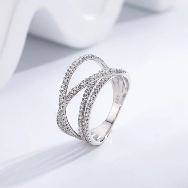 LUCID FANTASY 100% 925 Sterling Silver High Carbon Diamond Gemstone Fine Jewelry Ring-Lucid Fantasy
