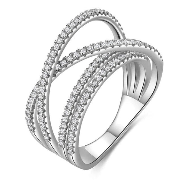 LUCID FANTASY 100% 925 Sterling Silver High Carbon Diamond Gemstone Fine Jewelry Ring-Lucid Fantasy