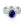 LUCID FANTASY 100% 925 Sterling Silver Oval Cut Lab Sapphire High Carbon Diamonds Gemstone Ring Fine Jewelry-Lucid Fantasy