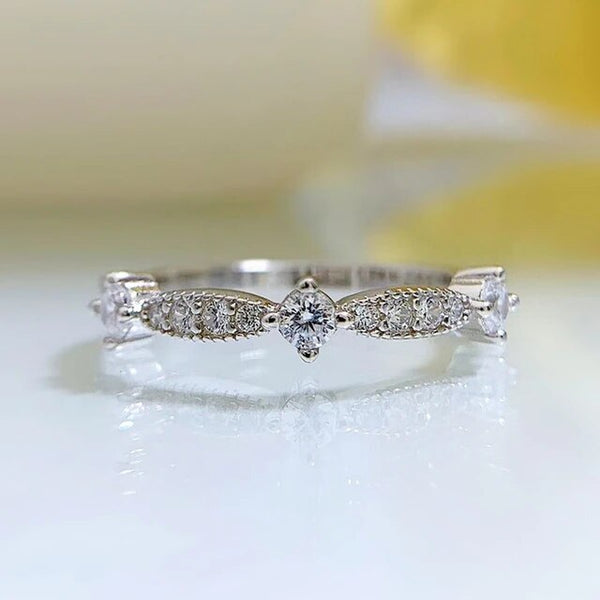 LUCID FANTASY 100% 925 Sterling Silver Sapphire Emerald High Carbon Diamond Gemstone Vintage Ring Fine Jewelry-Lucid Fantasy
