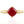 LUCID FANTASY 18K Gold Plated 925 Sterling Silver 7*7MM Ruby Gemstone Ring Fine Jewelry-Lucid Fantasy