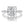 LUCID FANTASY 925 Sterling Silver Created Moissanite Gemstone Ring Fine Jewelry-Lucid Fantasy