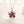 LUCID FANTASY Pure 925 Sterling Silver Natural Rhodolite Flower Pendant 1.7ct Gems Pendant Fine Jewelry-Lucid Fantasy