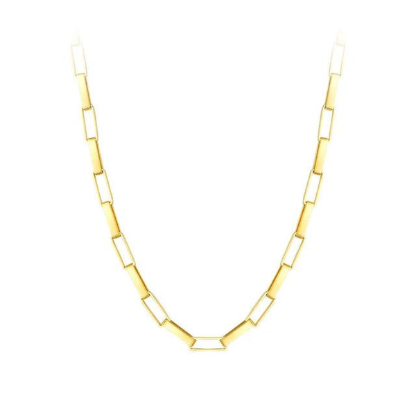 LUXE Design Punk Chain Necklaces Gold Color Stainless Steel Choker Necklace Fashion Jewelry-Lucid Fantasy