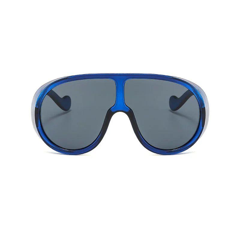 Luxury Oversized Goggle Sunglasses - One Piece Outdoor Shield Shades - Lucid Fantasy 