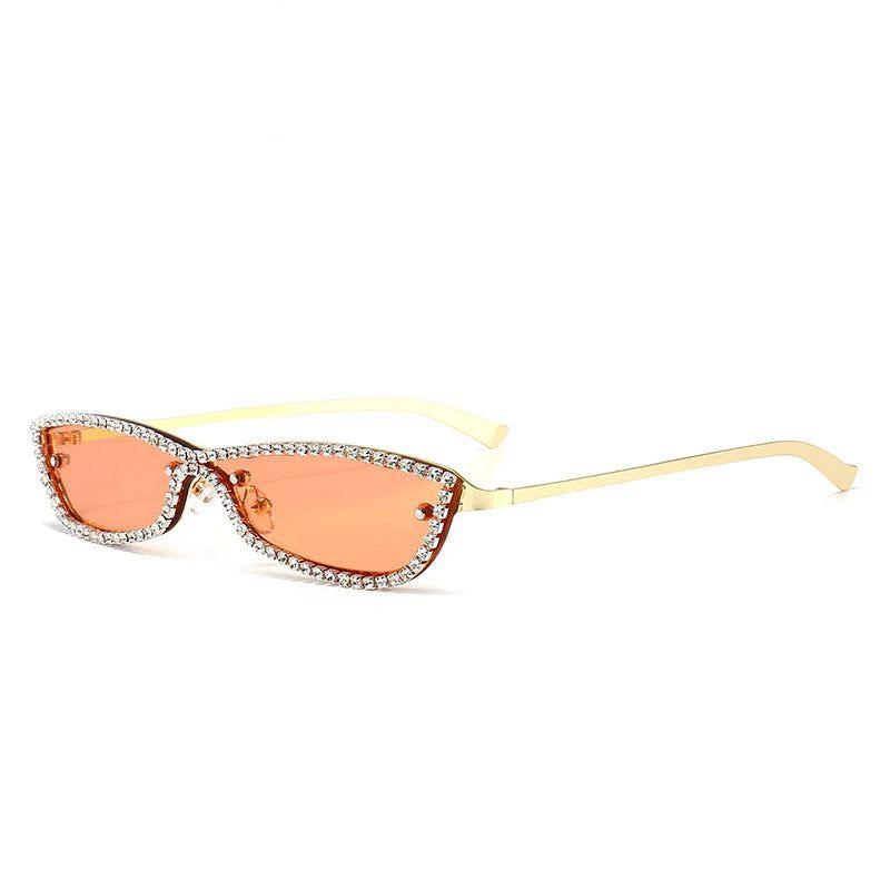 Luxury Rhinestone-Embellished Retro Sunglasses with UV400 Protection for Women - Lucid Fantasy 