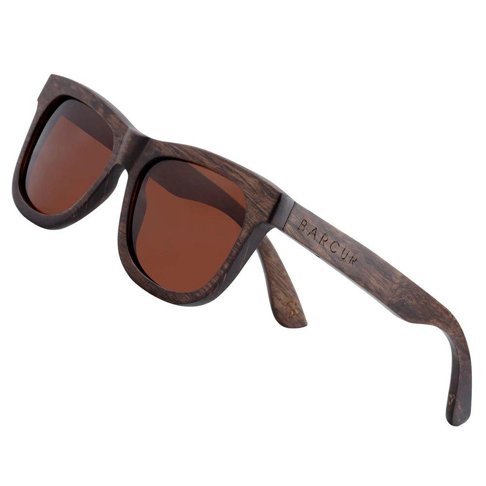 Men's Eco-Friendly Wooden Polarized Sunglasses by Barcur - Stylish Fashion Shades - Lucid Fantasy 