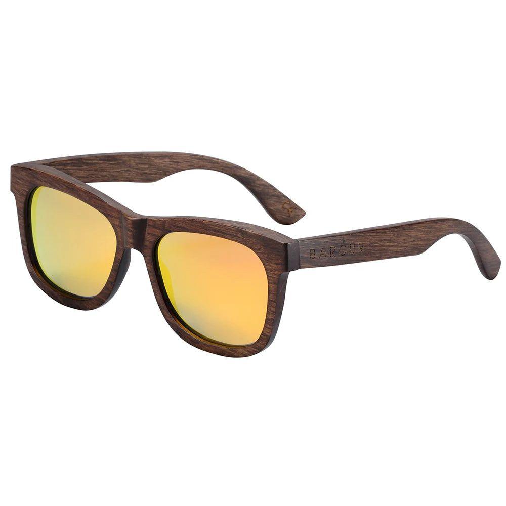 Men's Eco-Friendly Wooden Polarized Sunglasses by Barcur - Stylish Fashion Shades - Lucid Fantasy 