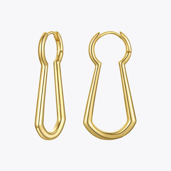 Modern Design Sunny Doll Drop Geometric Light Dangle Earrings Gold Color Fashion Jewelry-Lucid Fantasy